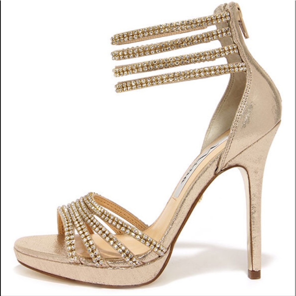 Nina - rhinestone stilettos